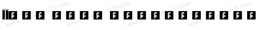 True type outlines字体转换